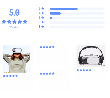 Shopify store product reviews and customer testimonials preloaded for social proof